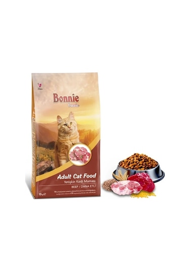Bonnie Dana Etli Yetişkin Kedi Maması 10 Kg