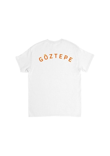 Göztepe Gags Kısa Kollu Bisiklet Yaka T-shirt Beyaz