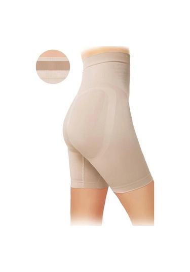 Elite Life Silikonlu Paçalı Korse 880 Beyaz