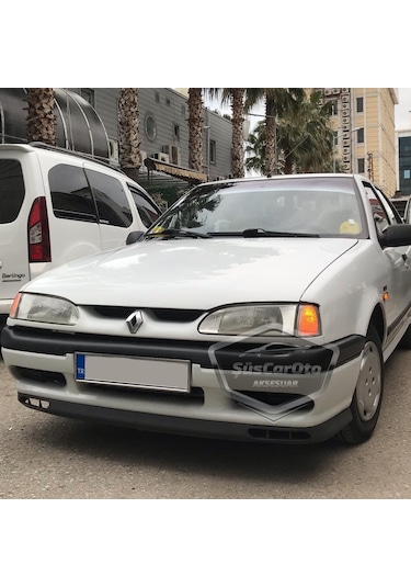 Renault 19 Europa 1994-2001 Uyumlu Üniversal Laguna Lip Esnek Ön Lip 2 Parça Tampon Altı Dil Karlık Ön Ek 00 Şüscaroto Aksesuar