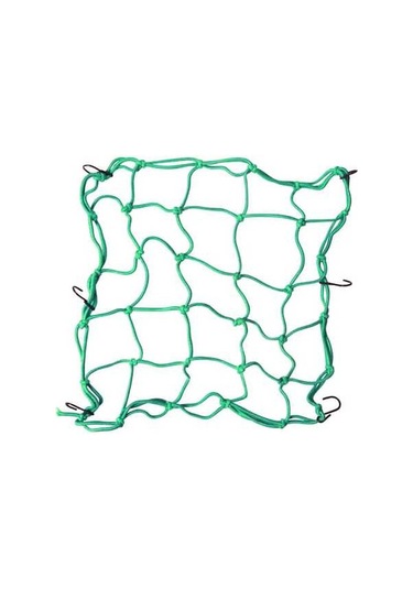 Pazly Motosiklet Çanta Ağı - 6 Kancalı Esnek Bagaj Filesi Siyah/kırmızı/mavi/yeşil/sarı