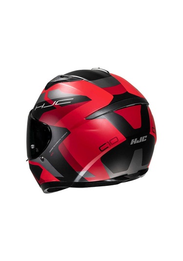 Hjc C10 Tins Mc1sf Motosiklet Kaskı Kırmızı