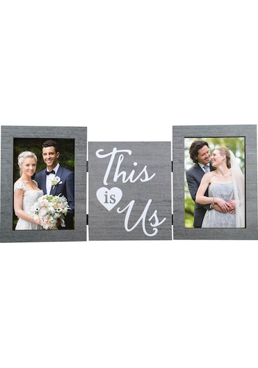 Hfambition Katlanabilir Ahşap Fotoğraf Çerçevesi - Jm00671 Ev Dekorasyonu Ve Düğün Süsü