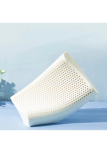 1pcs Lateks Yastık Tay Doğal Lateks Yastık Bellek Yetişkin Çok Renkli