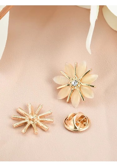 Olfil Broş-mini Kar Tanesi Yıldız Pırıltı Tarz Elegan 213791216 Altın Rengi