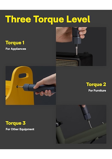 Hoto 3.6v Tornavida Seti Qwlsd011