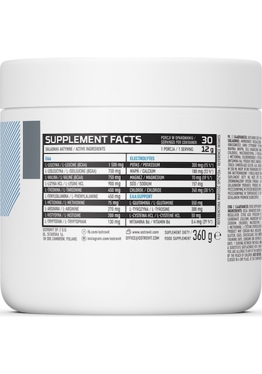 Ostrovit Eaa Amino Asit Advanced 360 G