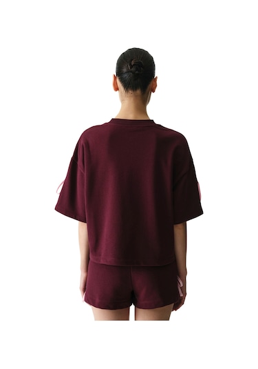 Penti Bordo Bow Detailed Tişört