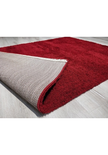 Tuğra Rixos Home Loft Kırmızı 80X140 Cm Yumuşak Shaggy Halı