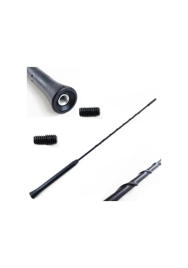 Nissan Qashqai Araç Üstü Çubuk Anten Fiber Kırılmaz Gövde