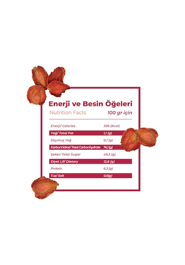 Anamour Natural Çilek Kurusu 25 G