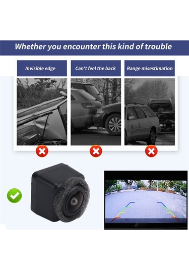 Xiaaokeji Nissan Rogue İçin Ayna Yan Monteli Kamera Geri Vites Park Kamerası