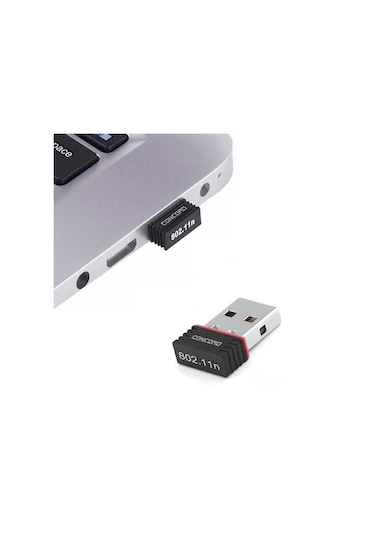 Concord W-1 300  Mbps Mini USB WI-FI Kablosuz Alıcı Adaptör
