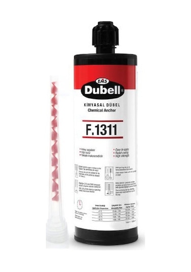 Ems F1311 Epoksi Kimyasal Dübel 410 ML N11101