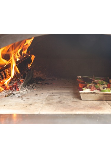 Fontana Forni Mangiafuoco Odunlu Pizza Fırını Rosso