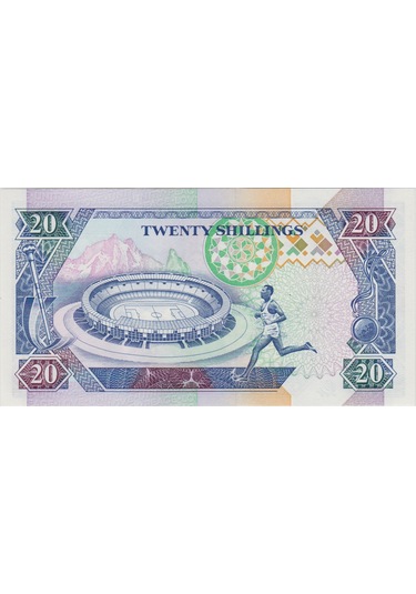 Kenya 20 Şilin 1994 Çil.