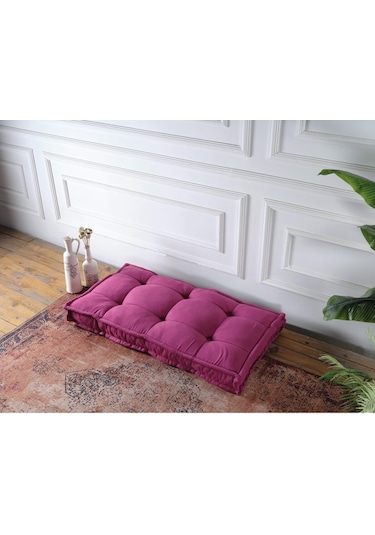 Prestigegolf Bisküvi Palet Minder Balkon Teras Pembe