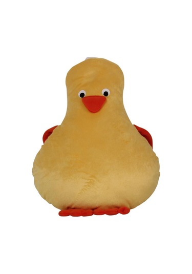 Ördek Yastık Sarı Polar 47 Cm