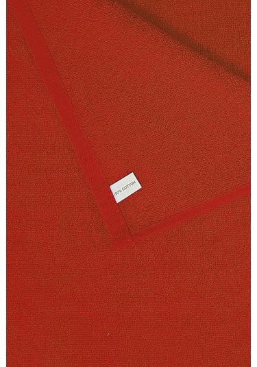 6 Lı Premium %100 Pamuklu Kuaför & Berber Saç Havlusu 50x90 Cm Kırmızı