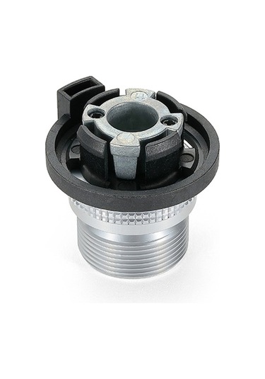 Pazly Propan Gaz Kartuşu Adaptörü Kamp Sobası Kaset Gaz Tankı Bağlantı Parçası Gümüş