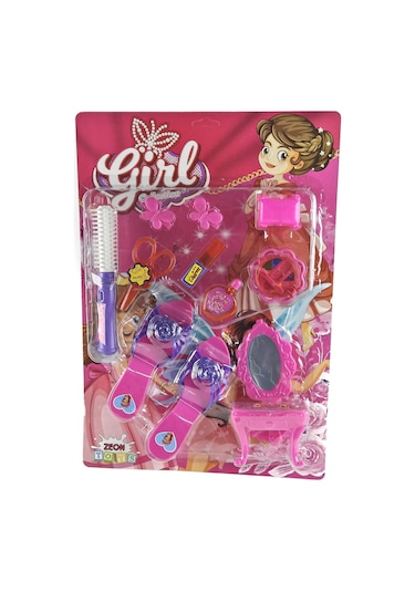 Oyuncak Güzellik Seti 9 Parça Ayakkabılı Set
