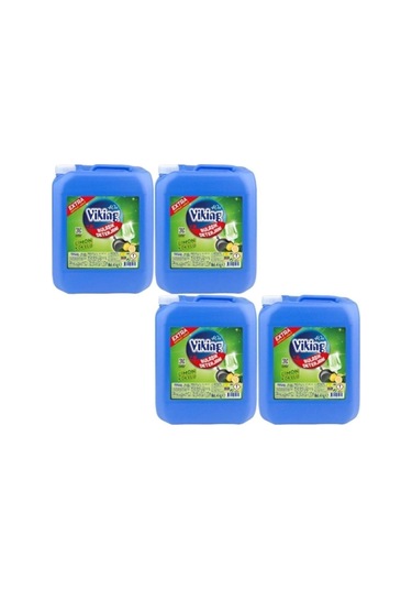 Bulaşık Deterjanı 4 Kg Limon Kokulu X 4 Adet 16 Kg