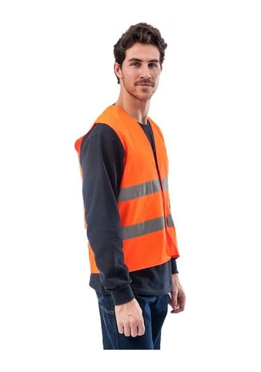 Ikaz Yeleği Turuncu, Işçi Tip Ikaz Yeleği