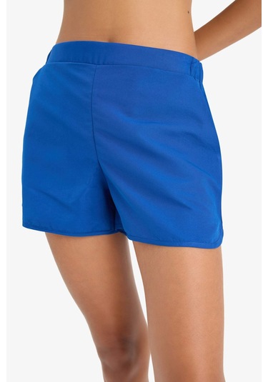 DeFacto Regular Fit Deniz Şortu-Fall in Love T5639AZ25SMBE325 Mavi