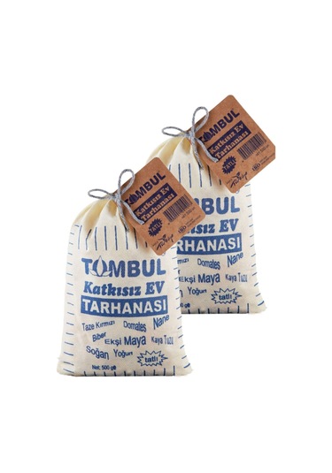 Tombul Katkısız Ev Tarhanası Tatlı 2 x 500 G
