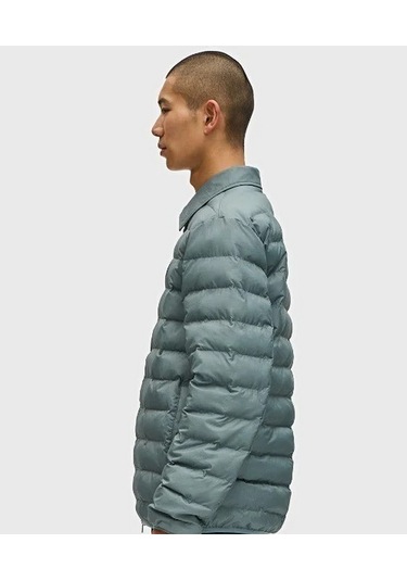 Fred Perry J1301 Collared Insulated Erkek Mont Yeşil