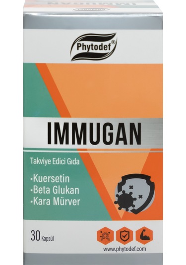 Phytodef Immugan Kuersetin Beta Glukan Kara Mürver 30 Kapsül