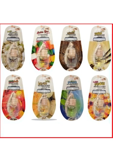 Bargello Araç Oto Parfümü 4 Adet 8 ML