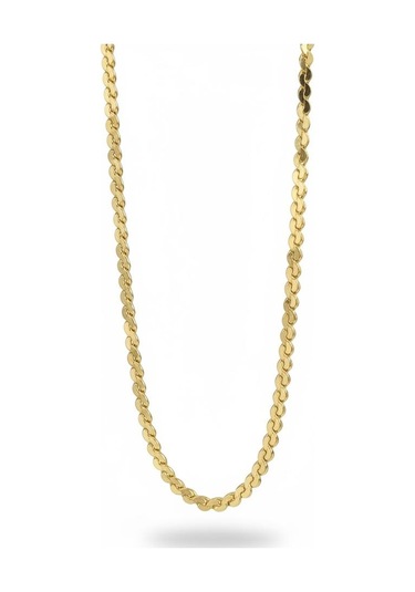 14k Arpa Zincir Kolye 60 Cm - Kadın Kolye Altın