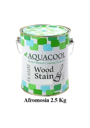 Aquacool Su Bazlı Dış Mekan Verniği Afromosia 2.5 Kg 26