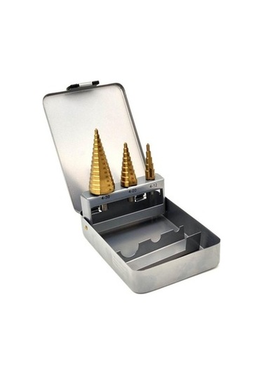 Maxstar Kademeli Matkap Ucu Seti 3lü