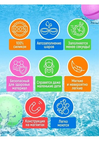 Net Brenda Manyetikli, Tekrar Kullanılabilir Su Bombası 168861474 GRİ