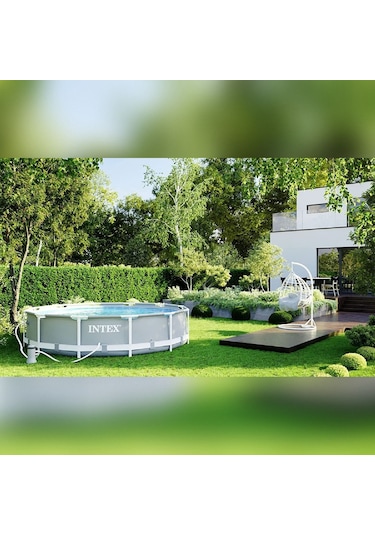 İntex 26712 366x76cm Premium Prefabrik Havuz Seti 220v Filtreli