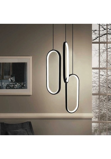 Tra30074 Eco 3X(50X15 Cm) Led Avize Sarkıt Küpe3