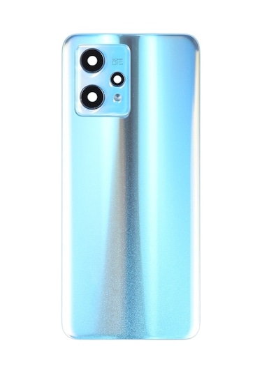 Cbtx Realme 9 Pro+ Kamera Lens Kapağı İle Pil Arka Kapağı Mavi