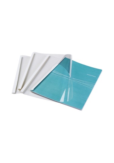 Office Force 4 Mm Beyaz Isısal Cilt Kapakları (Pvc-Karton)