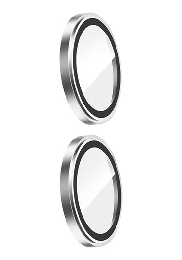 Novstrap İphone 16 / İphone 16 Plus İle Uyumlu Kamera Koruma Lens Koruyucu Cam Uygulama Aparatlı