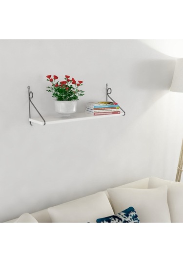 Decormet Seramoni Raf Seti 1 Raflı 200 720 Beyaz Beyaz