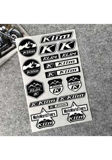 Bm R1200gs/adv Klim Yansıtıcı Etiket Dekoratif Kask Sticker Seti B-62