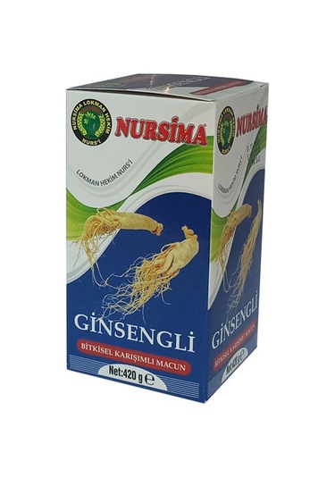 Nursima Ginsengli Bitkisel Karışım Macun 420 G