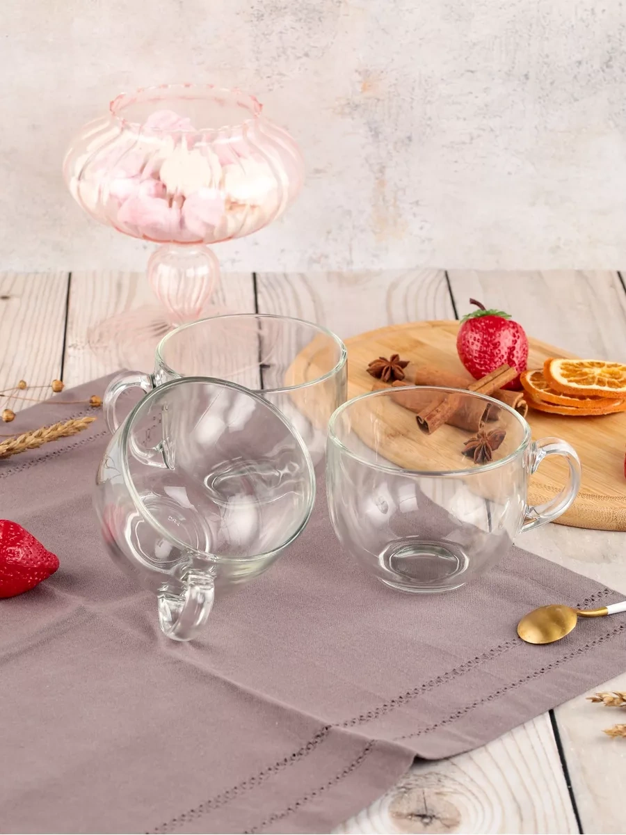 Luminarc Jumbo Kupa 500 Ml. 6 Adet 91982529 Beyaz