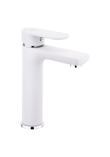 Bms Armatür Lavabo Bataryası Mat Beyaz 366B