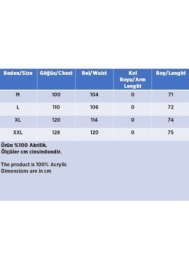 Erkek Orta Yaş Ve Üzeri Triko Örgü Akrilik Kışlık Düğmeli Yelek (506297006)