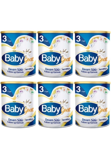 Baby Goat 3 Devam Sütü 400 G 6 Adet