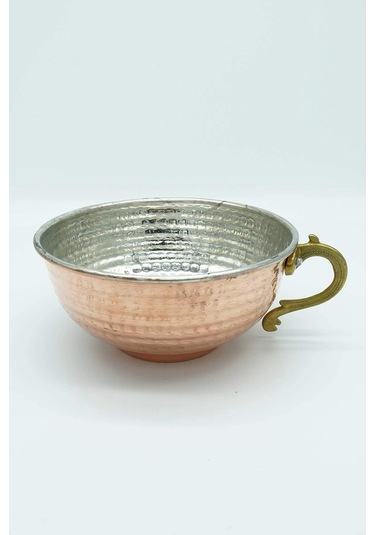 Bakır Ayran Tası 12x12x6cm Çok Renkli