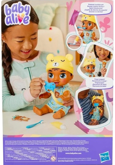 Baby Alive Lil Dreamer Snoozer Bear Sleepy Bebek F9967